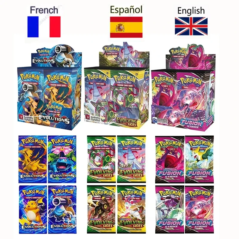 English Kids Education - Nowe Karty Pokemon Chaos Rising Booster