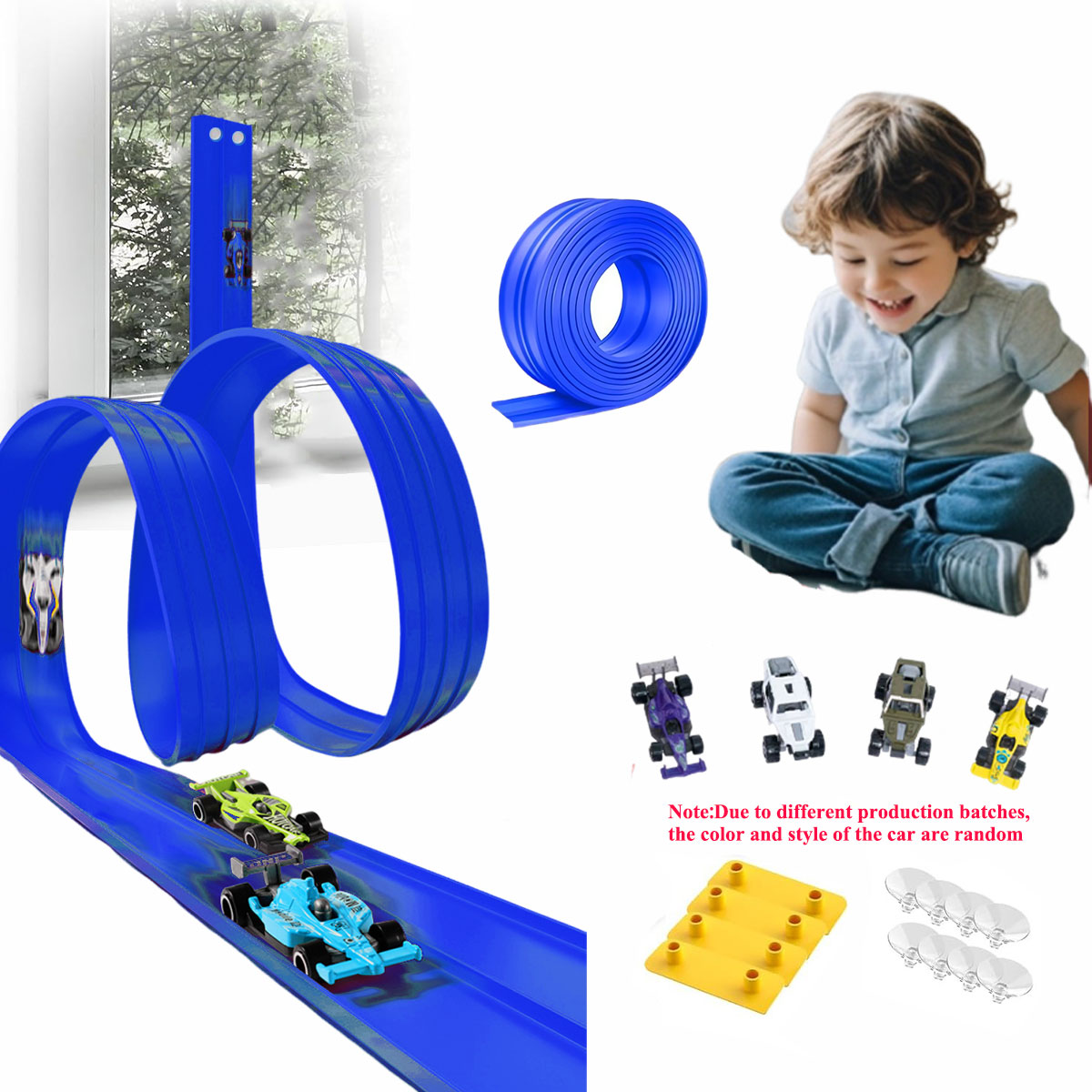 Kids Education Learning - Siatka na tor 13Ft/16.3Ft Elastyczny tor