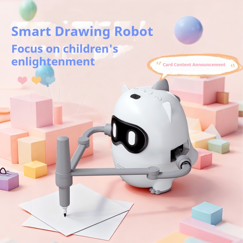 Kids Education Learning - Uniwersalny Inteligentny Robot Dinozaur do Rysowania,