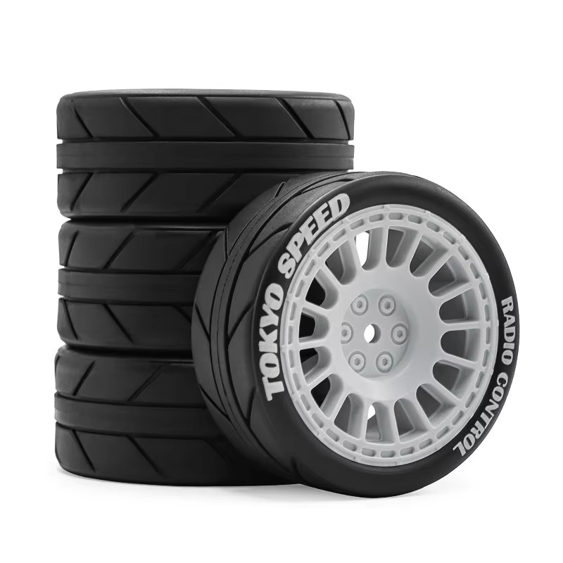 Tamiya Model Rc Car - 4 sztuki zestawu opon i kół