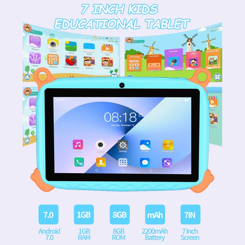 Kids Education Learning - Tablet dla dzieci z 7-calowym ekranem,