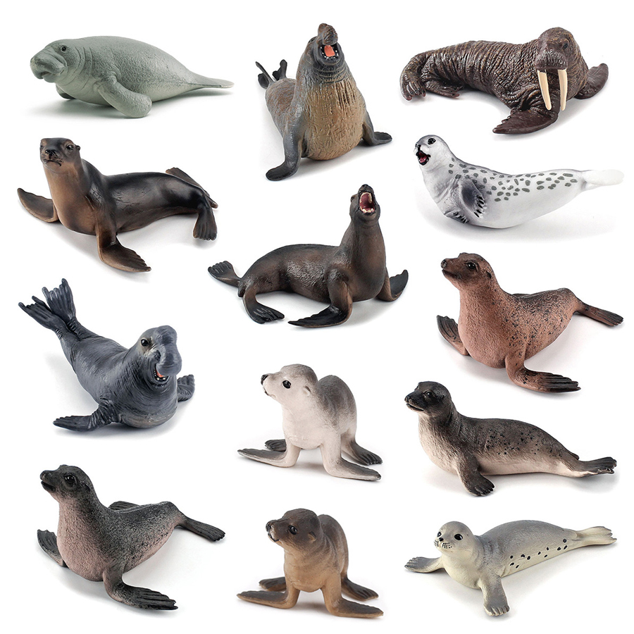 Realistyczne figurki: Dugong,  – Kids Education Picture recenzja i cena