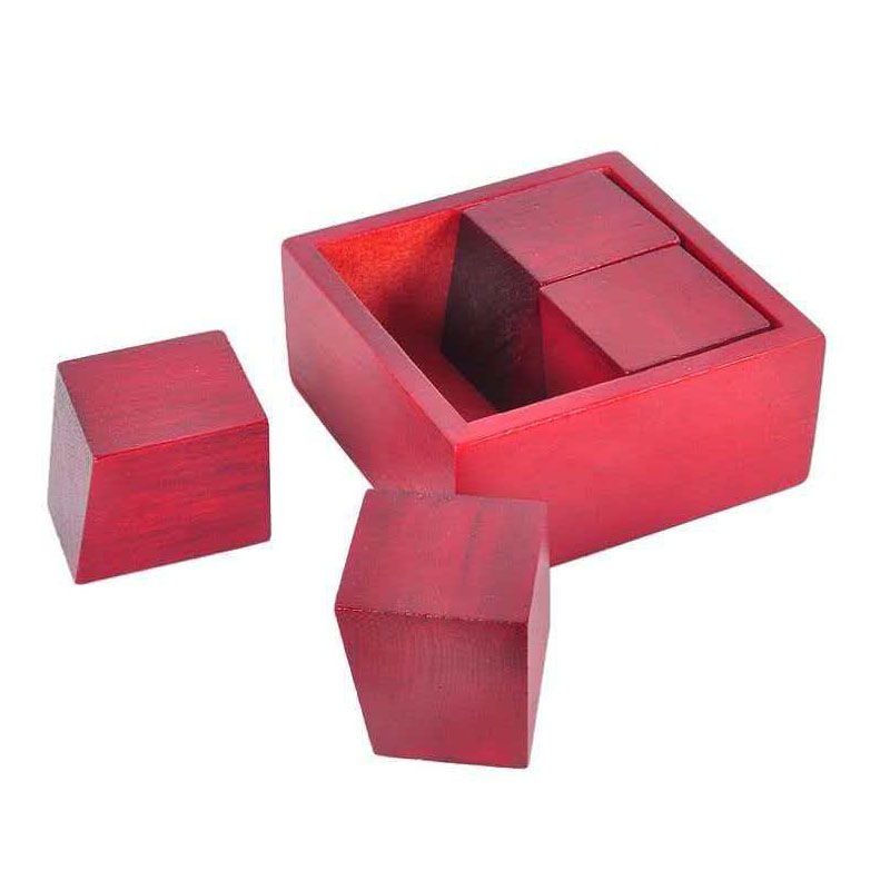Niemalmożliwa drewniana łamigł – Brain Teaser Cube recenzja i cena