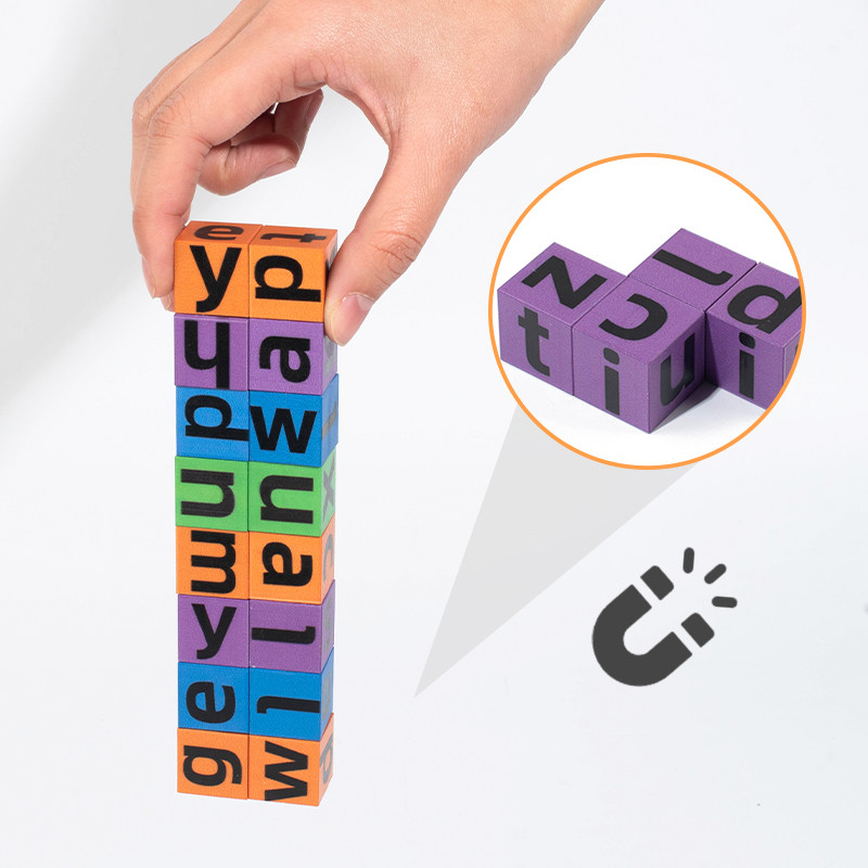 Magnetyczna kostka słowna dla  – English Kids Education recenzja i cena